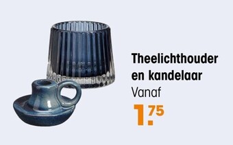 Kwantum Theelichthouder en kandelaar aanbieding