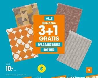 Kwantum Behang aanbieding
