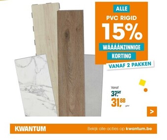 Kwantum Pvc rigid aanbieding