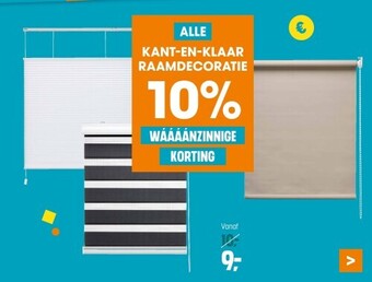 Kwantum Kant-en-klaar raamdecoratie aanbieding