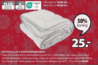 Jysk Kistefjellet 4 seizoenendekbed aanbieding