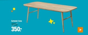 Kwantum Eettafel este aanbieding