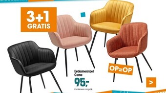 Kwantum Eetkamerstoel como aanbieding