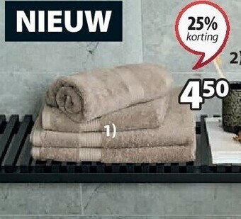 Jysk Karlstad handdoek aanbieding