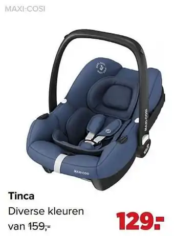 Baby-Dump Tinca diverse kleuren aanbieding