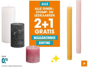 Kwantum ALLE DINER , STOMP- EN LEDKAARSEN aanbieding
