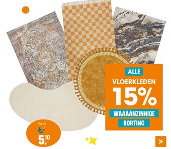 Kwantum ALLE VLOERKLEDEN aanbieding