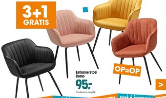 Kwantum Eetkamerstoel Como aanbieding
