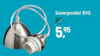 Snoerpendel RVS