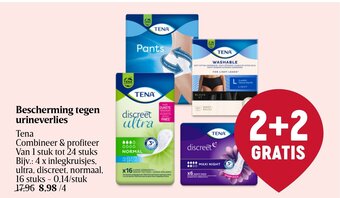 Shop & Go Delhaize Bescherming tegen urineverlies Tena aanbieding