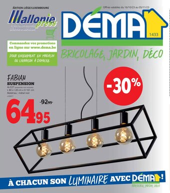 Dema SUSPENSION aanbieding