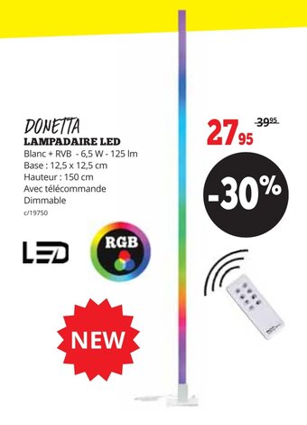 DONETTA LAMPADAIRE LED