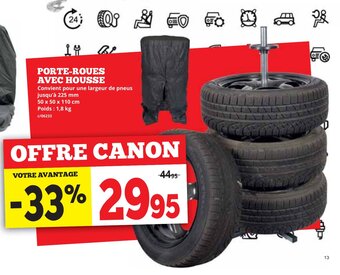 Dema PORTE-ROUES AVEC HOUSSE aanbieding