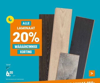 Kwantum LAMINAAT aanbieding