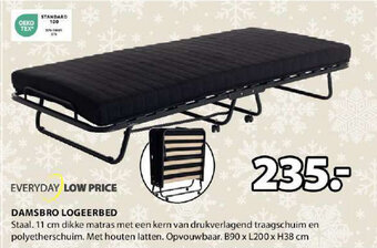 Jysk DAMSBRO LOGEERBED B90 x L200 x H38 cm aanbieding