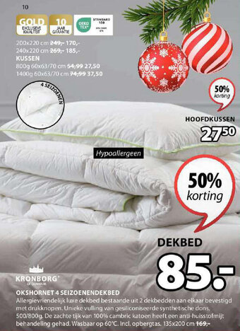 OKSHORNET 4 SEIZOENENDEKBED