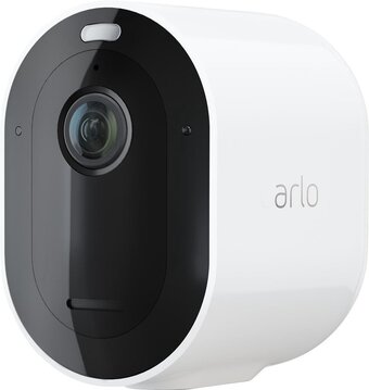 Arlo pro 4 draadloze wifi-beveiligingscamera voor buiten, 2k hdr, 160˚ kleurennachtzicht, sirene & spotlight, bewegingsdetect