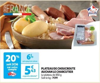Auchan PLATEAU DE CHOUCROUTE aanbieding