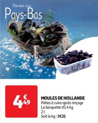 Auchan MOULES DE HOLLANDE aanbieding