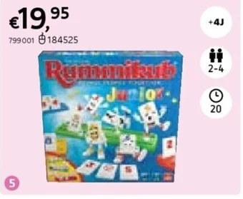 Dreamland RUMMIKUB JUNIOR aanbieding