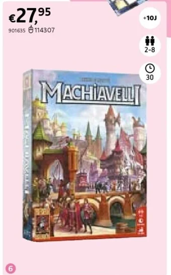 MACHIAVELLI KAARTSPEL