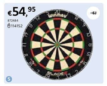 Winmau dartbord blade 6