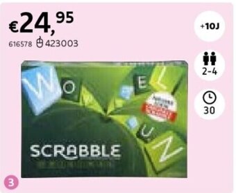 Dreamland SCRABBLE ORIGINAL aanbieding