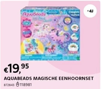 AQUABEADS MAGISCHE EENHOORNSET
