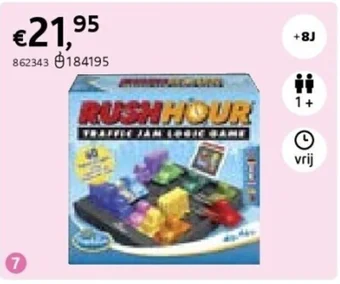 Dreamland RUSH HOUR aanbieding