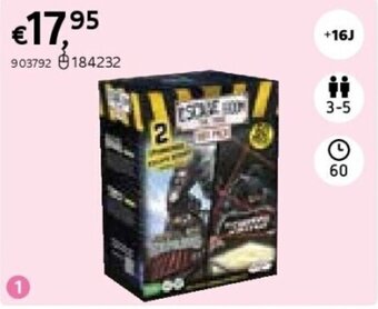 Dreamland ESCAPE ROOM THE GAME DUO PACK aanbieding