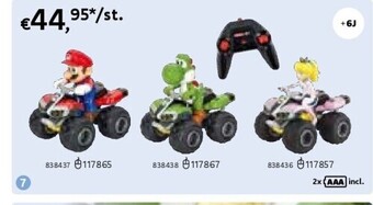 Carrera quad rc mario kart