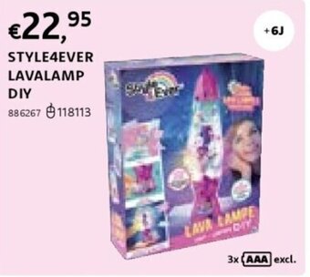 Dreamland STYLE4EVER LAVALAMP DIY aanbieding