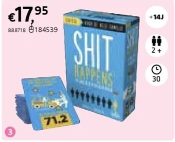 Dreamland SHIT HAPPENS FAMILIE EDITIE aanbieding