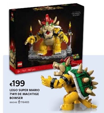 Dreamland Lego super mario 71411 de machtige bowser aanbieding