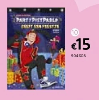 Dreamland PARTY PIET PABLO GEEFT EEN FEESTJE aanbieding