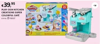 PLAY-DOH KITCHEN CREATIONS SUPER COLORFUL CAFÉ