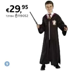 Verkleedpak harry potter één maat