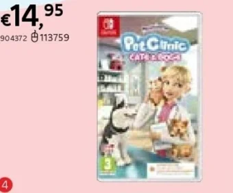 Dreamland Nintendo switch my universe pet clinic cats & dogs - code in a box nl/fr aanbieding