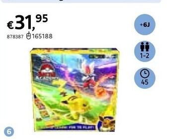 Dreamland Pokémon tc battle academy - het bordspel aanbieding