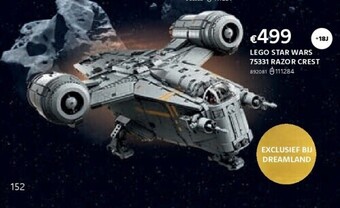 Dreamland Lego star wars 75331 razor crest aanbieding