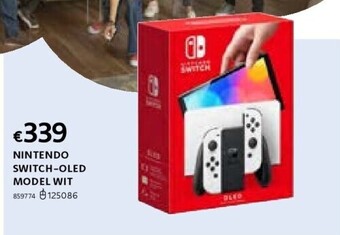Dreamland Nintendo switch-oled model wit aanbieding