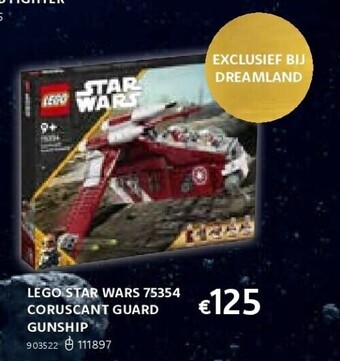 Lego star wars 75354 coruscant guard gunship