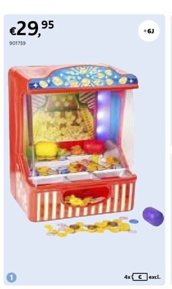 Dreamland Electronic arcade coin pusher aanbieding