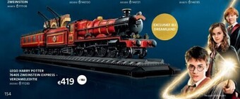 Dreamland Lego harry potter 76405 zweinstein express - verzameleditie aanbieding