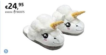 Dreamland Pantoffels voor kinderen unicorn één maat aanbieding