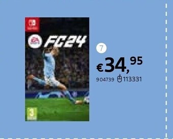 Dreamland Nintendo switch ea sports fc 24 standard edition nl/fr aanbieding
