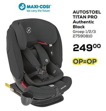 Supra Bazar Autostoel titan pro authentic black aanbieding