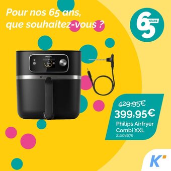 Krëfel Philips Airfryer Combi XXL aanbieding