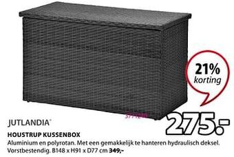 Jysk Houstrup kussenbox aanbieding