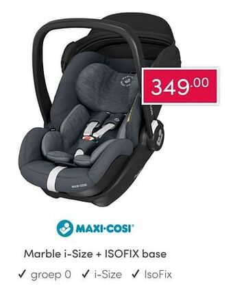 Marble i-size + isofix base